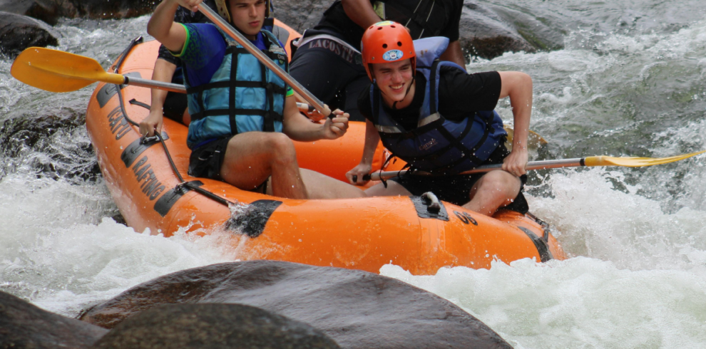 rafting