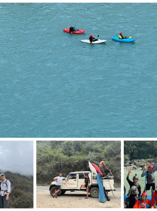 white water rafting