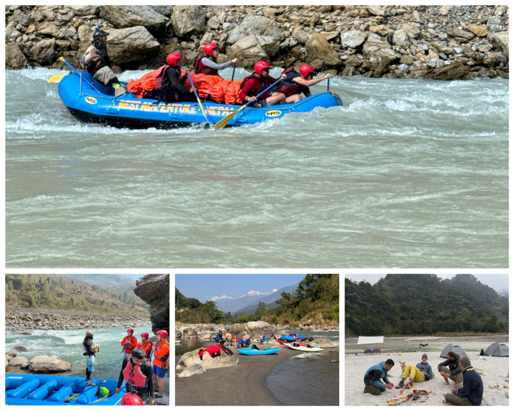 White water rafting Nepal